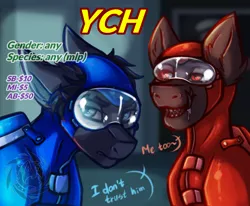 Size: 3500x2882 | Tagged: safe, artist:fkk, derpibooru import, pony, advertisement, among us, auction, commission, game, image, png, ych sketch, your character here