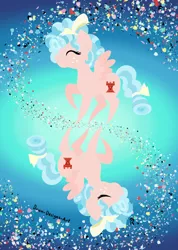 Size: 1280x1793 | Tagged: safe, artist:dawn-designs-art, derpibooru import, cozy glow, pegasus, pony, abstract, abstract art, abstract background, digital art, image, jpeg, minimalist, mirrored, modern art, solo