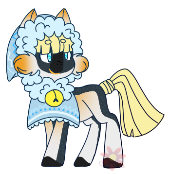 Size: 347x358 | Tagged: safe, artist:chatonettes, derpibooru import, oc, unofficial characters only, earth pony, pony, clothes, colored hooves, earth pony oc, female, image, looking back, mare, png, simple background, tail wrap, transparent background