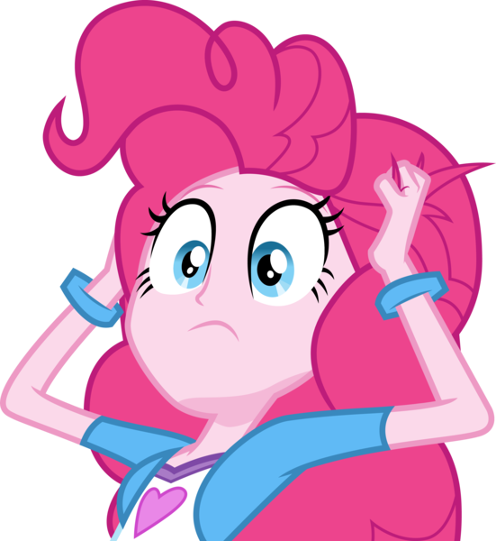 Size: 3000x3269 | Tagged: safe, artist:cloudyglow, derpibooru import, pinkie pie, equestria girls, rainbow rocks, image, png, solo, vector