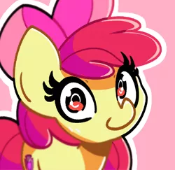 Size: 827x805 | Tagged: safe, artist:kindakismet, derpibooru import, apple bloom, earth pony, pony, adorabloom, cute, cutie mark, female, filly, image, jpeg, solo, the cmc's cutie marks