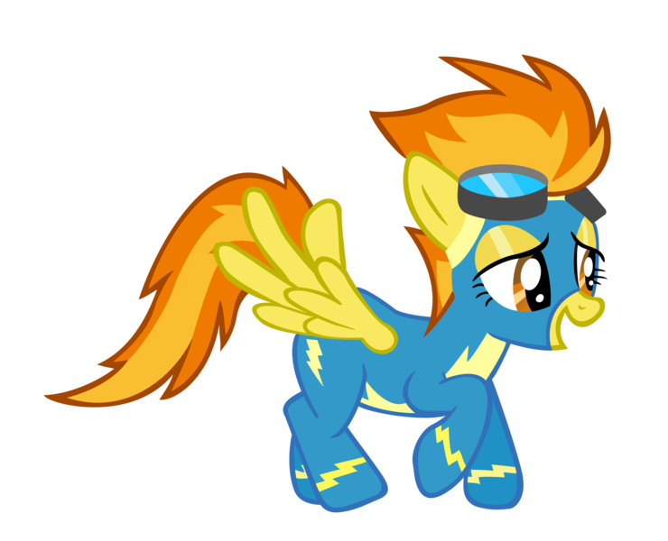 Size: 3700x3000 | Tagged: safe, derpibooru import, spitfire, pegasus, pony, clothes, female, flying, goggles, image, mare, open mouth, png, simple background, transparent background, uniform, vector, wonderbolts uniform