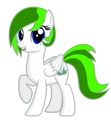 Size: 4540x5000 | Tagged: safe, artist:dtavs.exe, derpibooru import, oc, oc:flor de izote(izzi), pegasus, pony, female, image, looking at you, mare, mole, pegasus oc, png, show accurate, simple background, transparent background, wings