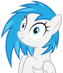 Size: 1311x1503 | Tagged: safe, artist:lightning stripe, derpibooru import, oc, oc:snow fury, unofficial characters only, pegasus, pony, 2021, blue eyes, blue hair, blue mane, bust, cute, derpibooru exclusive, eyelashes, image, ocbetes, png, show accurate, simple background, small eyes, smiling, solo, this is fine, transparent background, vector, wings