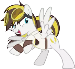 Size: 1134x1049 | Tagged: safe, artist:pegasski, derpibooru import, oc, oc:ruffian, pegasus, pony, clothes, female, goggles, image, mare, png, simple background, solo, transparent background