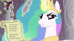 Size: 1280x720 | Tagged: suggestive, derpibooru import, edit, edited screencap, screencap, princess celestia, twilight sparkle, the crystal empire, butt, faceful of ass, facesitting, faggot, female, image, jpeg, lesbian, shipping, solo, sunbutt, twilestia, unamused, ur a faget, vulgar, you failed the test twilight