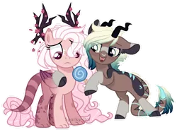 Size: 1280x957 | Tagged: safe, artist:moonskiies, artist:sparky-boi, derpibooru import, oc, oc:sakura, unofficial characters only, hybrid, candy, female, food, image, interspecies offspring, lollipop, offspring, parent:discord, parent:fluttershy, parents:discoshy, png, simple background, transparent background