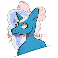 Size: 1280x1280 | Tagged: safe, derpibooru import, oc, oc:fleurbelle, alicorn, pony, alicorn oc, bow, female, hair bow, horn, image, mare, png, simple background, transparent background, watermark, wings, yellow eyes