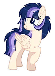 Size: 912x1266 | Tagged: safe, artist:sparky-boi, derpibooru import, oc, oc:comet trail, pegasus, pony, female, image, mare, offspring, parent:flash sentry, parent:twilight sparkle, parents:flashlight, png, simple background, solo, transparent background