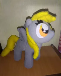 Size: 1080x1350 | Tagged: safe, artist:jbond, derpibooru import, derpy hooves, pony, handmade, image, irl, jpeg, photo, plushie