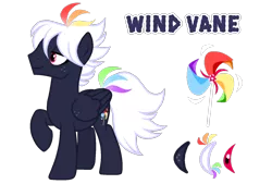 Size: 1596x1080 | Tagged: safe, artist:jvartes6112, derpibooru import, oc, unofficial characters only, pegasus, pony, image, male, multicolored hair, offspring, parent:rainbow dash, parent:soarin', parents:soarindash, pegasus oc, png, rainbow hair, raised hoof, reference sheet, simple background, smiling, solo, stallion, transparent background, wings