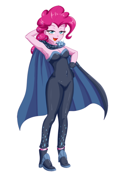 Size: 958x1500 | Tagged: safe, artist:thebrokencog, edit, pinkie pie, equestria girls, image, png, solo