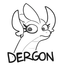 Size: 3000x3000 | Tagged: safe, artist:tjpones, derpibooru import, smolder, dragon, black and white, bust, dergon, dragoness, female, grayscale, image, monochrome, png, simple background, sketch, solo, white background