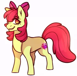 Size: 905x901 | Tagged: safe, artist:moodledoodlee, derpibooru import, apple bloom, pony, female, filly, image, jpeg, solo