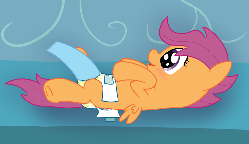 Size: 1786x1037 | Tagged: questionable, artist:craftycirclepony, derpibooru import, rainbow dash, scootaloo, bed, bedroom, blushing, cute, cutealoo, diaper, diaper change, diaper fetish, disembodied hoof, duo, excited, fetish, happy, hooves to the chest, image, lying down, offscreen character, on back, open mouth, png, rainbow dash's house, smiling, solo focus, sparkles, spread wings, squish, underhoof, urine, wet diaper, wetness indicator, wide eyes, wings