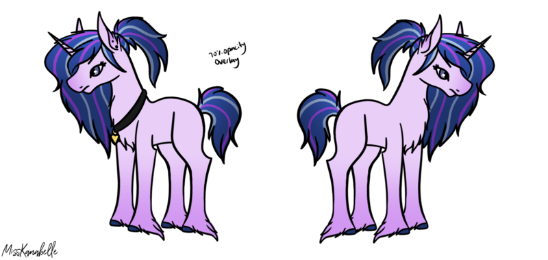 Size: 1750x831 | Tagged: safe, artist:misskanabelle, derpibooru import, oc, unofficial characters only, pony, unicorn, chest fluff, female, horn, image, jewelry, mare, necklace, offspring, parent:princess cadance, parent:shining armor, parents:shiningcadance, png, signature, solo, unicorn oc, unshorn fetlocks