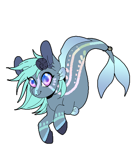Size: 440x520 | Tagged: safe, artist:jahpan, derpibooru import, oc, unofficial characters only, merpony, seapony (g4), custom, dorsal fin, fins, fish tail, flowing mane, flowing tail, image, irl, multicolored eyes, photo, png, simple background, smiling, solo, tail, toy, transparent background