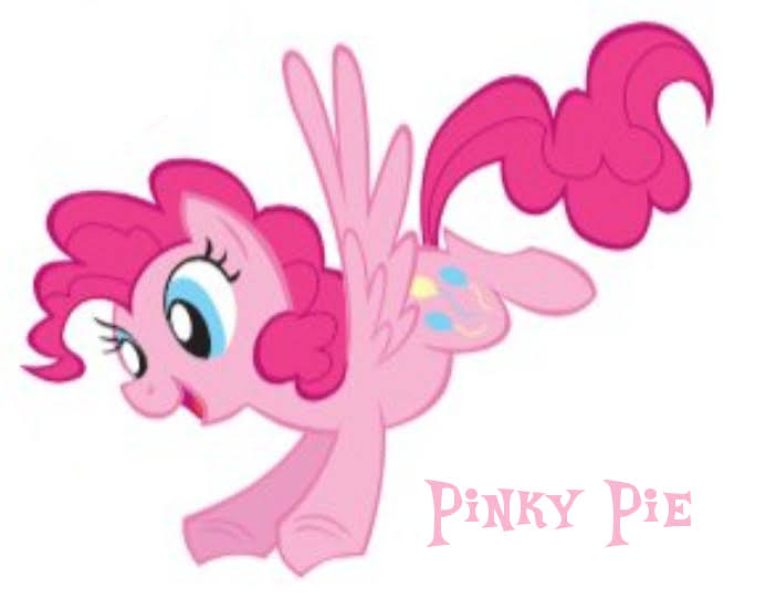 Size: 693x542 | Tagged: safe, artist:lauren faust, derpibooru import, pinkie pie, pegasus, pony, 2009, cropped, flying, image, jpeg, needs more jpeg, pegasus pinkie pie, race swap, show bible, smiling, solo, wings