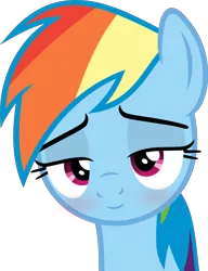 Size: 3078x4000 | Tagged: safe, artist:coolrainbow20, artist:slb94, derpibooru import, edit, vector edit, rainbow dash, pegasus, pony, drunk, drunker dash, image, png, smiling, smirk, vector