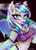 Size: 2000x2760 | Tagged: suggestive, artist:cali luminos, derpibooru import, oc, oc:moonlight waves, anthro, bat, bat pony, big, breasts, cute, female, image, jpeg, sexy, top