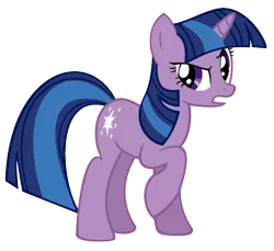 Size: 1082x992 | Tagged: safe, derpibooru import, twilight sparkle, twilight twinkle, pony, unicorn, fighting is magic, 2009, female, image, mare, png, raised hoof, show bible, solo, solo female, unicorn twilight