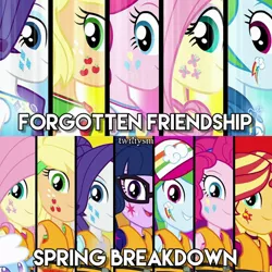 Size: 1080x1080 | Tagged: safe, derpibooru import, edit, edited screencap, editor:twiliysm, screencap, applejack, fluttershy, pinkie pie, rainbow dash, rarity, sci-twi, sunset shimmer, twilight sparkle, sheep, equestria girls, equestria girls series, forgotten friendship, spring breakdown, spoiler:eqg series (season 2), awesome cutie mark, caption, clothes, cutie mark, cutie mark on clothes, exploitable meme, female, geode of fauna, geode of shielding, geode of sugar bombs, geode of super speed, geode of super strength, hoodie, humane five, humane seven, humane six, image, image macro, jewelry, jpeg, looking at you, magical geodes, meme, necklace, open mouth, rarity peplum dress, smiling, smiling at you, text, transformation, transformation sequence