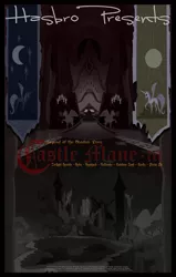 Size: 1080x1700 | Tagged: safe, artist:pims1978, derpibooru import, castle mane-ia, candle, castle of the royal pony sisters, castlevania, image, pipe organ, png, poster