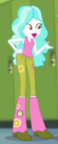 Size: 400x989 | Tagged: safe, derpibooru import, screencap, paisley, equestria girls, equestria girls series, fomo, spoiler:eqg series (season 2), cropped, image, png, solo