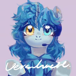 Size: 2048x2048 | Tagged: safe, artist:tingsan, derpibooru import, oc, unofficial characters only, pony, unicorn, bust, heterochromia, horn, image, jpeg, solo, unicorn oc