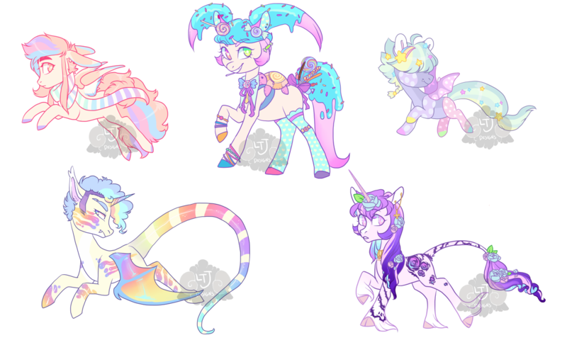 Size: 1200x720 | Tagged: safe, artist:lavvythejackalope, derpibooru import, oc, unofficial characters only, bat pony, pony, unicorn, bat pony oc, bat wings, candy, clothes, cloven hooves, ethereal mane, food, grin, hat, hoof fluff, hoof polish, horn, image, lollipop, looking back, png, scarf, simple background, smiling, starry mane, transparent background, unicorn oc, wings