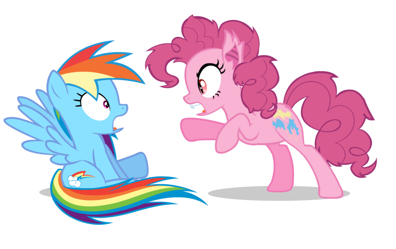 Size: 2587x1631 | Tagged: safe, artist:jakeneutron, derpibooru import, pinkie pie, rainbow dash, bat pony, earth pony, pegasus, pony, vampire, vampony, alternate cutie mark, angry, bat ponified, duo, duo female, fangs, female, growling, image, leaning back, leaning forward, mare, open mouth, pinkiebat, png, puppet, race swap, reaching out, red eyes, red eyes take warning, redesign, scared, screaming, shadow, sharp teeth, shocked, shrunken pupils, simple background, sitting, snarling, species swap, spread wings, teeth, transparent background, vector, wings