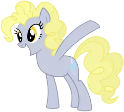 Size: 1920x1728 | Tagged: safe, derpibooru import, edit, vector edit, derpy hooves, pinkie pie, earth pony, pony, ponyar fusion, derpy pie, fusion, image, png, recolor, simple background, smiling, transparent background, vector