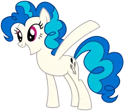 Size: 1920x1728 | Tagged: safe, derpibooru import, edit, vector edit, pinkie pie, vinyl scratch, earth pony, pony, ponyar fusion, fusion, image, png, recolor, simple background, smiling, transparent background, vector