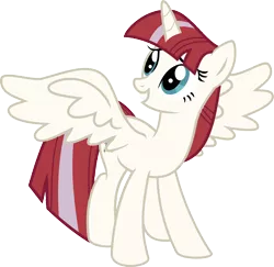 Size: 1920x1869 | Tagged: safe, derpibooru import, edit, vector edit, twilight sparkle, twilight sparkle (alicorn), oc, oc:fausticorn, alicorn, pony, ponyar fusion, fusion, image, png, recolor, simple background, smiling, transparent background, vector