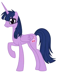 Size: 1920x2418 | Tagged: safe, derpibooru import, edit, vector edit, twilight sparkle, twilight sparkle (alicorn), oc, oc:fausticorn, alicorn, pony, ponyar fusion, fusion, image, looking at you, png, recolor, simple background, smiling, transparent background, vector