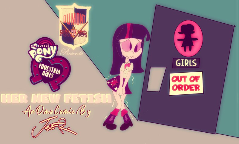 Size: 4096x2470 | Tagged: questionable, artist:dumont picture, derpibooru import, twilight sparkle, equestria girls, bathroom, bathroom sign, clothes, comic, crossed legs, desperation, door, dress, female, high res, holding, image, jpeg, need to pee, omorashi, out of order, potty emergency, potty time, skirt, solo, solo female