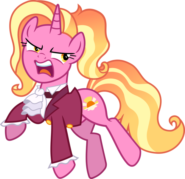 Size: 4322x4176 | Tagged: safe, artist:kojibiose, derpibooru import, luster dawn, snowfall frost, starlight glimmer, pony, unicorn, absurd resolution, angry, clothes, cravat, female, image, mare, open mouth, png, simple background, solo, transparent background, vector