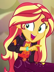 Size: 790x1049 | Tagged: safe, derpibooru import, screencap, sunset shimmer, equestria girls, equestria girls series, sunset's backstage pass!, spoiler:eqg series (season 2), cropped, image, png, solo