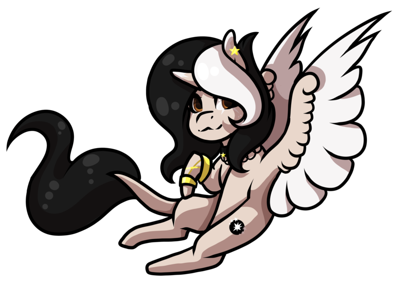 Size: 4662x3342 | Tagged: safe, artist:oneiria-fylakas, derpibooru import, oc, oc:eclipse awake, alicorn, pony, female, image, mare, png, simple background, solo, transparent background