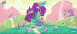 Size: 4096x1838 | Tagged: source needed, safe, derpibooru import, twilight sparkle, twilight sparkle (alicorn), alicorn, pony, game knight, my little pony: pony life, spoiler:pony life s01e21, concept art, eone, female, house, image, jpeg, logo, mountain, my little pony logo, rock, telescope, text, tree, treehouse