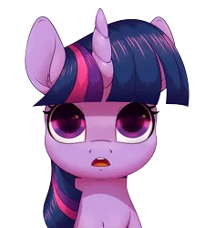 Size: 1800x2000 | Tagged: safe, artist:aquaticvibes, derpibooru import, twilight sparkle, pony, unicorn, atg 2021, image, newbie artist training grounds, open mouth, png, simple background, transparent background, unicorn twilight