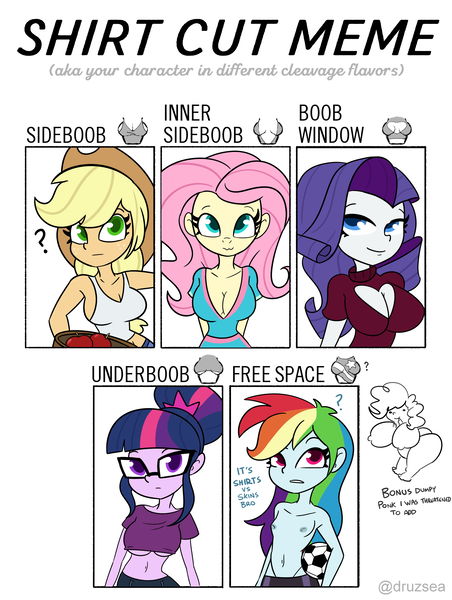 Size: 3050x4050 | Tagged: questionable, artist:tjpones, derpibooru import, applejack, fluttershy, pinkie pie, rainbow dash, rarity, sci-twi, twilight sparkle, human, equestria girls, absolute cleavage, absurd resolution, ass, balloonbutt, belly button, big breasts, boob window, breasts, busty applejack, busty fluttershy, busty pinkie pie, busty rarity, busty twilight sparkle, butt, cleavage, clothes, complete nudity, delicious flat chest, fat, female, females only, football, huge breasts, huge butt, humane five, humane six, image, large butt, looking at you, meme, midriff, nipples, nudity, obese, partial nudity, piggy pie, png, pudgy pie, question mark, rainbow flat, shirt cut meme, sideboob, simple background, sports, thighs, thunder thighs, topless, underboob, wavy mouth, white background