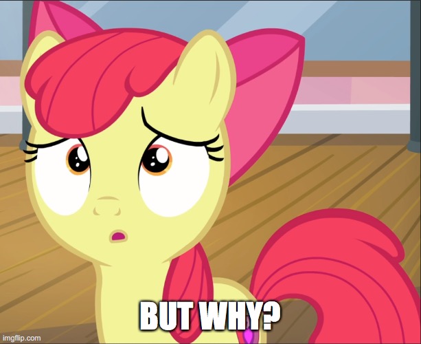 Size: 613x500 | Tagged: safe, derpibooru import, edit, edited screencap, screencap, apple bloom, earth pony, pony, :o, apple bloom's bow, bow, caption, cutie mark, female, filly, foal, hair bow, image, image macro, imgflip, jpeg, open mouth, reaction image, text, the cmc's cutie marks