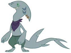 Size: 6370x4800 | Tagged: safe, artist:andoanimalia, derpibooru import, shark, my little pony: the movie, gameloft, image, png, simple background, toothy klugetowner, transparent background, vector