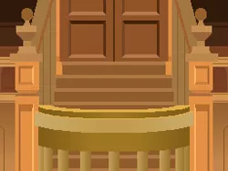 Size: 256x192 | Tagged: safe, artist:creepa-bot inc., derpibooru import, part of a set, ace attorney, background, court, courtroom, elements of justice, image, no pony, pixel art, png