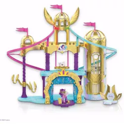 Size: 400x400 | Tagged: safe, derpibooru import, official, cloudpuff, pipp petals, pegasus, g5, castle, female, image, jpeg, toy