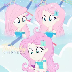 Size: 1080x1080 | Tagged: safe, derpibooru import, edit, edited screencap, editor:fluttershygram, screencap, fluttershy, equestria girls, equestria girls series, rollercoaster of friendship, clothes, cute, cutie mark, cutie mark on clothes, female, geode of fauna, hairpin, image, jewelry, jpeg, magical geodes, mobile phone, necklace, phone, shyabetes, smartphone, solo