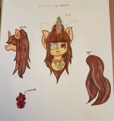 Size: 1931x2048 | Tagged: safe, artist:agdapl, derpibooru import, oc, oc:rose black, unofficial characters only, pony, unicorn, bust, duo, eyepatch, female, glowing horn, horn, image, jpeg, mare, signature, unicorn oc