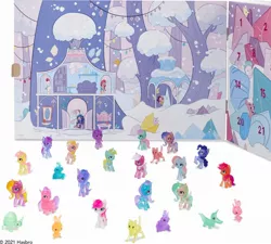 Size: 2040x1835 | Tagged: safe, derpibooru import, izzy moonbow, pipp petals, sunny starscout, unnamed character, unnamed pony, zipp storm, alligator, cat, dog, earth pony, pegasus, pony, rabbit, tortoise, unicorn, animal, blind bag, blind bag pony, g5, glasses, image, jpeg, snow, toy