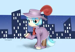 Size: 1026x712 | Tagged: safe, artist:vinilyart, derpibooru import, coco pommel, earth pony, pony, clothes, cocobetes, cute, hat, image, png